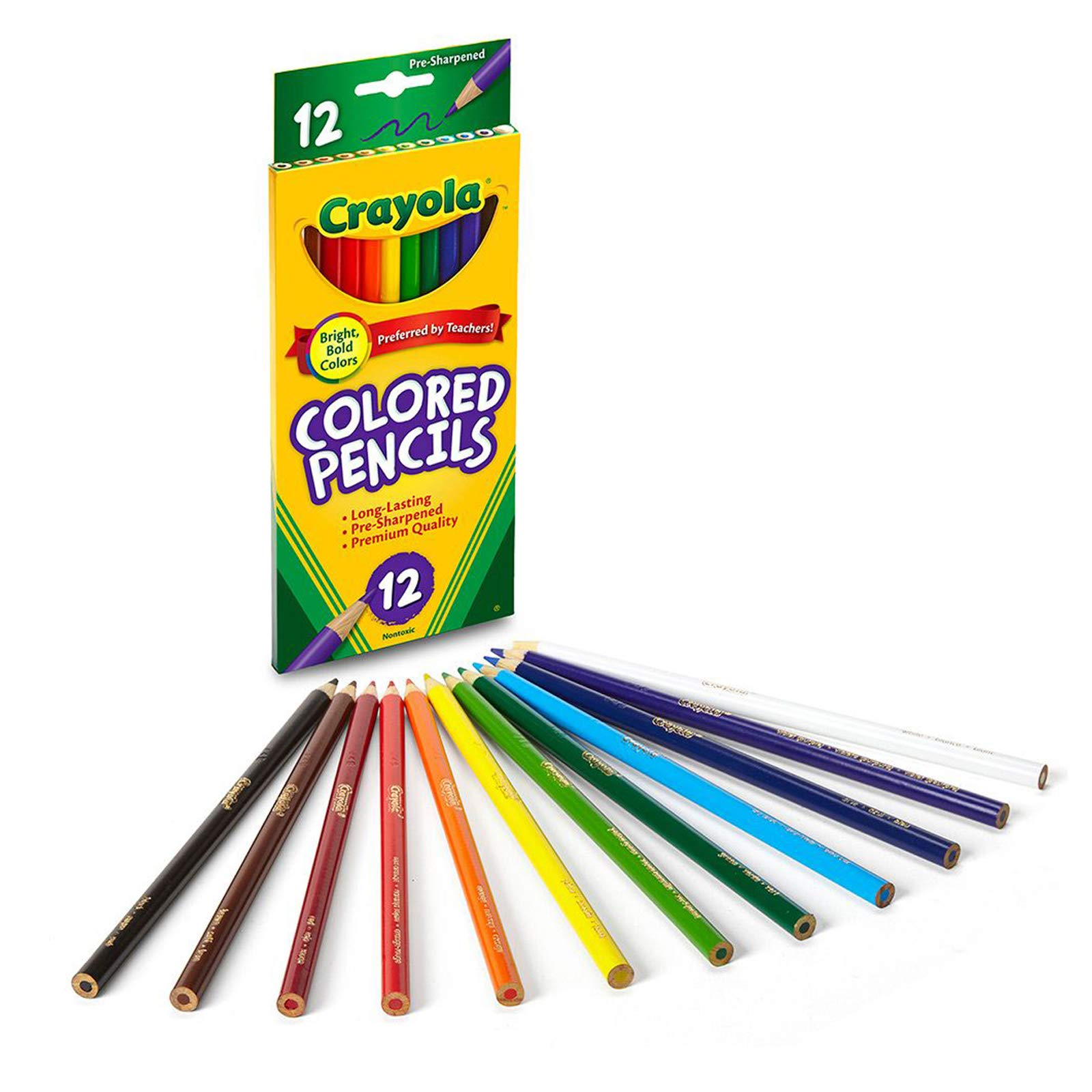 Papelería Comercial COLORES DE MADERA C/12 LARGOS CRAYOLA